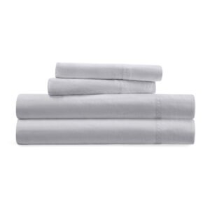 4-Piece 100% Cotton Long Staple Sheet Set