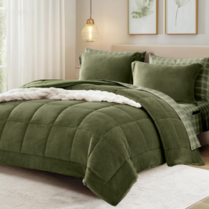 Olive Green Comforter Set